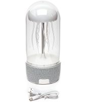 Портативна Bluetooth колонка нічник Медуза Jellyfish Speakers MAX 113 настільний бездротовий блютуз бездротовий настільний світильник з RGB підсвічуванням і SD картою від USB