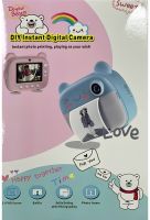 Дитячий фотоапарат з миттєвим друком DIY Instant Digital Camera M3 3 в 1 цифрова камера полароїд для фото і відео на акумуляторі Рожевий