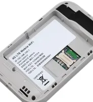 Портативний роутер модем з екраном Wireless Mobile Wi-Fi Pro MF68E 4G/5G акумуляторний вай фай маршрутизатор зі слотом сім карти і знімною батареєю