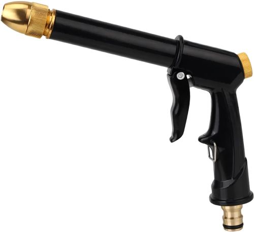 Набір для поливу і миття авто з трубкою Water Gun H2 регульований розпилювач, насадка пістолет високого тиску з з'єднувачами і шлангом 5 м