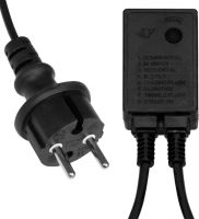 Вулична гнучка гірлянда Дюралайт Springos Rope Lights SF-20 240 ламп 10 м Теплий білий Світлодіодна вологостійка LED гірлянда з контролером CL1200