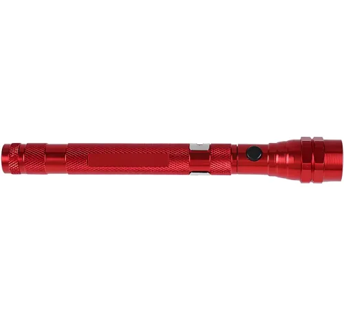 Телескопічний ручний ліхтар X-Balog BL-T91 світлодіодний гнучкий LED ліхтарик з магнітом на батарейках для освітлення і захоплення металевих предметів