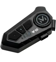 Бездротова гарнітура на шолом Helmet Wireless Earphone Y10 з м'яким мікрофоном і шумозаглушенням, мотогарнітура з сенсорним управлінням і Bluetooth