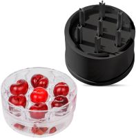 Машинка для видалення вишневих кісточок Cherry Pitter PL7 ручний прилад видавлювач з контейнером для відділення кісточки від вишні черешні AND 1-56