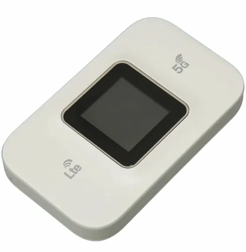 Портативний роутер модем з екраном Wireless Mobile Wi-Fi Pro MF68E 4G/5G акумуляторний вай фай маршрутизатор зі слотом сім карти і знімною батареєю