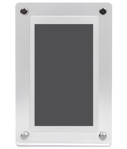 Цифрова акрилова фоторамка Photo Frame Frameo 5" 32 ГБ з Wi-Fi сенсорним IPS екраном розумна електронна рамка для фото і відео з годинником 5 дюймів
