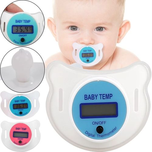 Цифровий термометр соска термометр Baby Temp BT-708, пустушка у вигляді соски для вимірювання температури у немовлят NJ-347