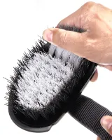 Щітка для чищення автомобільних шин Car Clean Brush T-631 13 см чистяча щітка для миття, гуми та очищення килимків у важкодоступних місцях Navaliya