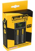 Зарядний пристрій для акумуляторів LiitoKala Lii - S2 універсальна зарядка C LCD дисплеєм індикатором для батарейок 18650 на 2 акумулятора від USB