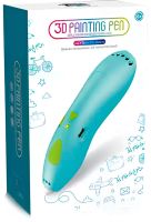 Акумуляторна ручка з трафаретами 3D Painting Pen K9901 500 mAh бездротова низькотемпературна 3Д ручка для об'ємного малювання моделей пластиком