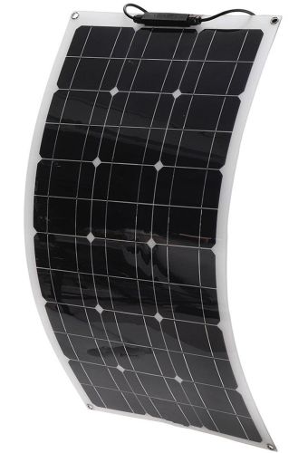 Монокристалічна гнучка сонячна панель Dusson Flexible Panel 100W 18V складна водонепроникна батарея 100Вт розкладний модуль для зарядки