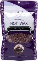 Кольоровий віск в гранулах для воскоплава Konsung Hot Wax 300 грам професійний низькотемпературний плівковий віск для депіляції всіх типів шкіри