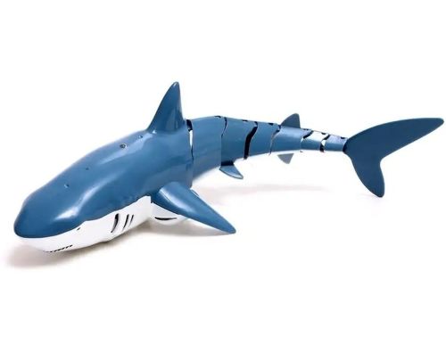 Акула на радіокеруванні у воді Shark S801 - 1 з пультом, акумуляторна інтерактивна дитяча плаваюча Іграшка на дистанційному управлінні від 6 років