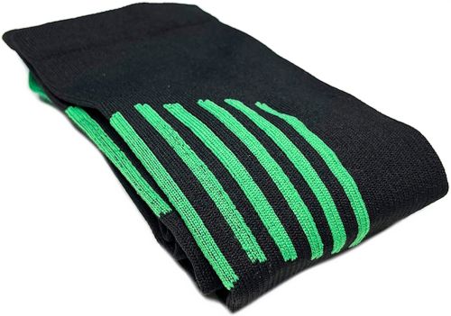 Компресійні гольфи Smart Cyompression Socks високі облягаючі антиварикозні гетри, лікувальні панчохи від варикозу 2 клас компресії чорні S / M