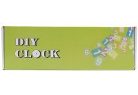 Настінні 3D годинник Diy Clock XZ127 Black Зроби сам 70-150 см великі безшумні самоклеючі 3Д годинник об'ємні цифри на стіну для дому, офісу чорні