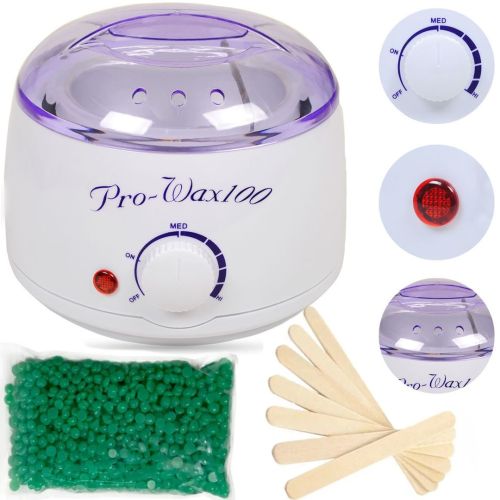 Баночний воскоплав Pro-Wax100 WN-408 - 1 100W нагрівач для гарячого воску, Prowax100 з терморегулятором для депіляції Pro wax 100