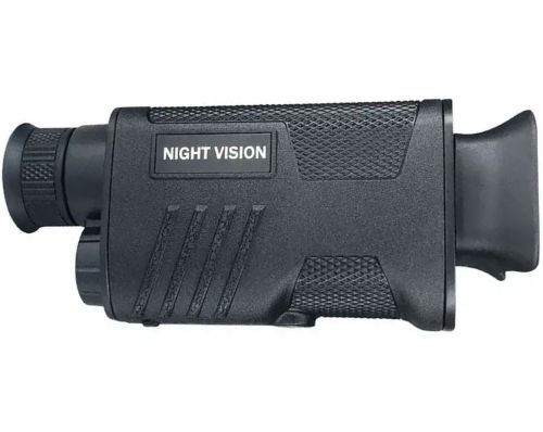 Ручний цифровий монокуляр прилад нічного бачення LG64 Night Vision з 8 кратним збільшенням і функцією запису, Монокль телескоп з нічним баченням і чохлом