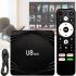 Смарт приставка Smart TV Box U8 Mini 4Gb/32GB Android с пультом, ТВ медиаплеер 4K Андроид со встроенным Wi-Fi модулем для телевизора Черная