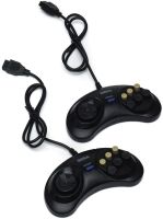 Ігрова відео приставка Sega Mega Drive 2 16bit 368 ігор з 2 бездротовими джойстиками, бездротова консоль Сега Мега Драйв для телевізора AV HDMI 