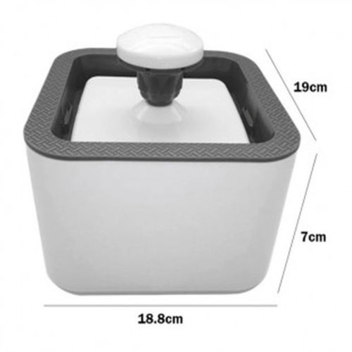Автоматическая поилка фонтан для собак и кошек Pet Water FOUNTAIN, Бесшумная автопоилка для домашних животных, Питьевой фонтан для котов Серый