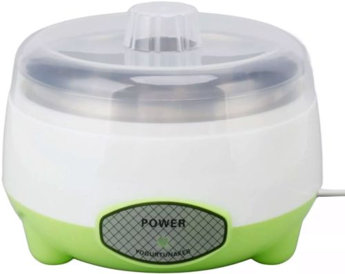 Автоматична йогуртниця Yogurt Maker Machine 15W 1000 мл апарат для приготування 7 видів домашнього йогурту, кисломолочних продуктів від мережі 1 л