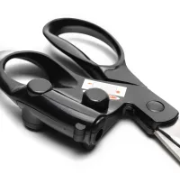 Швейні ножиці з лазерним покажчиком Laser Scissors LP01 21 см кравецькі ножиці для крою та шиття з лазером для точного розрізання тканини та паперу
