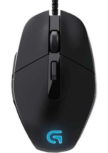 Игровая компьютерная мышь Logitech G302 Deadalus Prime проводная USB геймерская мышка с подсветкой для ПК компьютера и ноутбука G-302 Черная