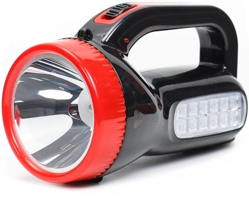 Ручной аккумуляторный фонарь OKGO FA-2623 светодиодный LED с солнечной зарядкой 1500 mAh портативный прожектор 3 режима для кемпинга X Balog BL-2623