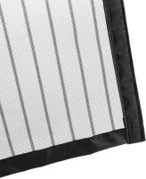 Антимоскітна сітка на магнітах Magic Mesh Black 90х210 см розсувна магнітна москітна штора від комах комарів і мух на двері Чорна Меджик Меш