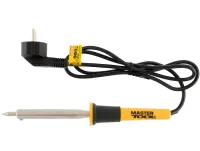 Контактний електричний паяльник Mastertool 44-0009 80W електропаяльник на підставці для з'єднання та паяння деталей і проводів від мережі 220V WL-9