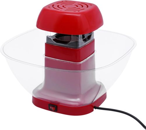 Апарат для приготування попкорну Popcorn Maker KA2018 1200W домашня електрична міні попкорниця, портативний попкорнмейкер від мережі MA - 5 Червоний