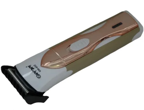 Аккумуляторная машинка для стрижки Gemei GM-652 3W беспроводной мужской триммер для окантовки бороды и усов
