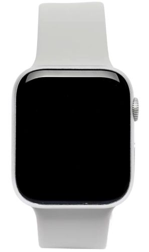 Наручні Смарт годинник Smart Watch T500 Спортивні з мікрофоном, тонометром IP67 Aluminium 44mm Розумні годинник з функціями фітнесу та здоров'я білі