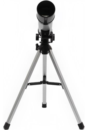 Телескоп зі штативом Telescope а36050 телескоп-монокуляр на тринозі з двома окулярами 90 х астрономічний монокуляр для спостережень за космосом Срібний