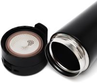 Портативна термочашка Vacuum Cup Elite Cafestyle EL-252 380 мл двошарова термогорнятко з кришкою і поїлкою, термос із нержавіючої сталі з фільтром AND1335