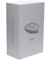 Лазерний фотоепілятор Intense Pulse Light White IPL109 36 W домашній епілятор з дисплеєм, апарат для видалення волосся на обличчі й тілі 600000 спалахів