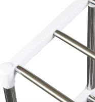 Полиця стелаж для мікрохвильовки Multifunctional storage rack NJ-452 настільний кухонний органайзер для мікрохвильової СВЧ-печі, Полиця-органайзер