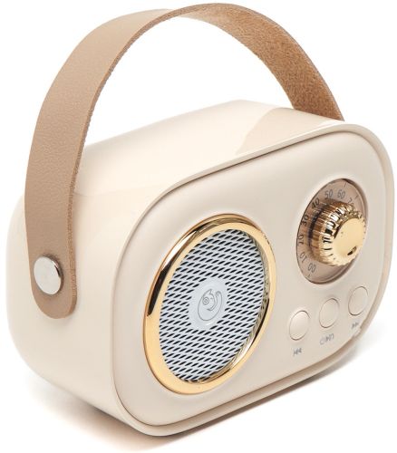 Дитячий бездротової ретро караоке Pulse Platinum C20 Plus портативна водонепроникна Bluetooth колонка з мікрофоном на акумуляторі TF FM USB