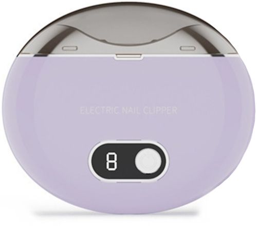 Автоматическая электропилка триммер для стрижки ногтей R6Y8 Nail Clipper AND263 аккумуляторная пилочка MAG-654, электрические кусачки с дисплеем USB