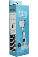 Лейка для душа с индикатором температуры Multifunctional Shower Head душевая гарнитура 4 режима струи, турбо насадка с LED дисплеем и переключателем