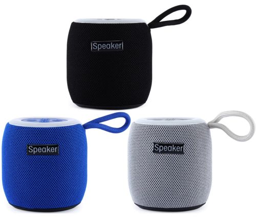 Мобільна Bluetooth колонка Wireles Speaker SH-309 5W бездротова акумуляторна стерео акустика зі світлодіодним RGB підсвічуванням і блютуз TF від USB