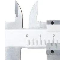 Механічний штангенциркуль з глибиноміром Vernier Caliper KC-A150 0 - 150mm в кейсі, Штангенциркуль 15 см для зовнішніх і внутрішніх вимірювань зі сталі