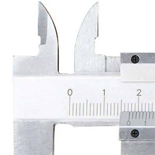 Механічний штангенциркуль з глибиноміром Vernier Caliper KC-A150 0 - 150mm в кейсі, Штангенциркуль 15 см для зовнішніх і внутрішніх вимірювань зі сталі