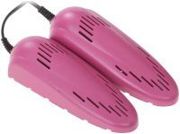 Електрична сушарка для взуття Shoes Dryer 220v рожева, електросушарка, дротове пристрій для сушіння взуття з терморегулятором до 70 градусів