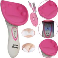 Массажер для увеличения груди Breast Massage MS-200 женский вибромассажер для востановления упругости, аккумуляторный акупунктурный прибор Розовый
