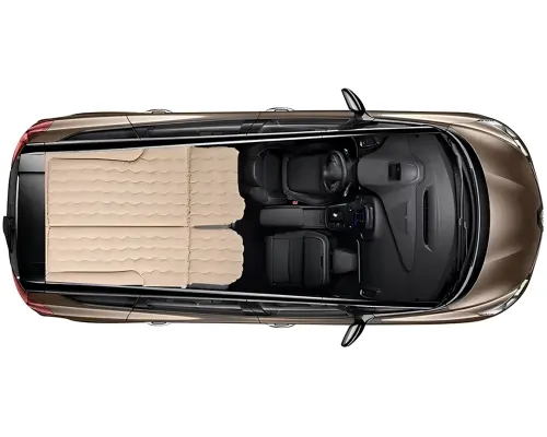 Надувний автомобільний матрац Car Travel Bed AND 5337 двомісний автоматрас на заднє сидіння 174х126 см ліжко в авто з насосом і подушками