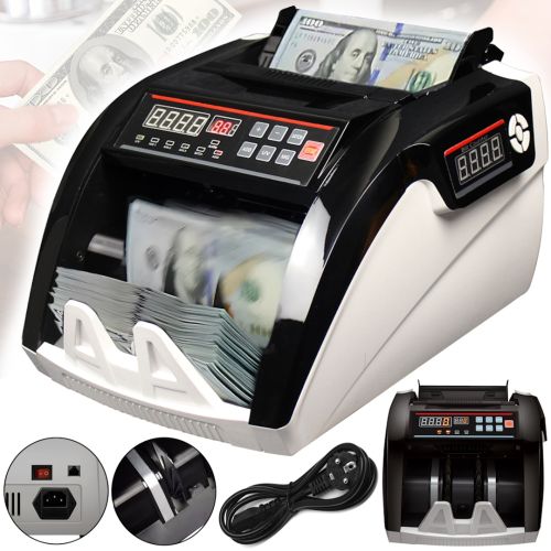 Лічильна машинка Bill Counter MG-5800 машинка для рахунку і перевірки купюр з ультрафіолетовим і магнітним детектором валют, лічильник банкнот з фасуванням
