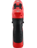 Бездротова акумуляторна викрутка X-POWER KCS625-Z6B 4 Нм електровикрутка револьверного типу 1300mAh електрична з набором біт від USB Червона