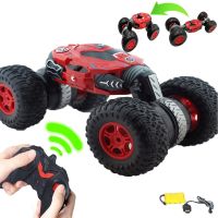 Трюкова машинка перевертиш Dance Monster RQ-2028 Red на радіокеруванні, всюдихід трансформер на пульті управління, Червона