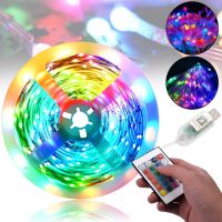 Світлодіодна різнобарвна гірлянда Biom RGB 3939BT 10 м водонепроникна музична LED стрічка з управлінням пультом і телефоном Bluetooth USB 